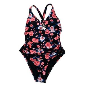 Cup She Swimming Suit Sz M Black/Blue/Pink/Red/White One piece Pieces Set Burst